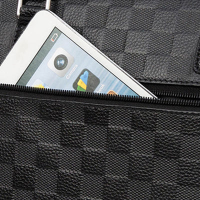 Briefcase For Men Business Trip Elegant Waterproof Crossbody Bag - image 13