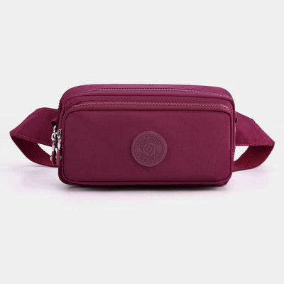 Lightweight Waterproof Waist Bag for Women with Crossbody Strap