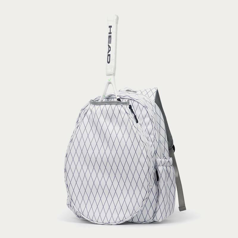 Racket Backpack For Kids Adult Large Capacity Racket Cover Bag - White - image 11