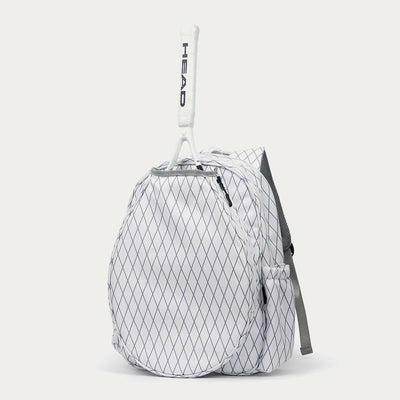 Racket Backpack For Kids Adult Large Capacity Racket Cover Bag - White - image 11