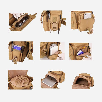 Multipurpose Leg Bag For Men Outdoor Riding Military Oxford Tactical Bag