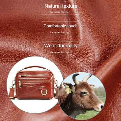 Multifunctional Leather Phone Bag Waist Bag Crossbody Bag