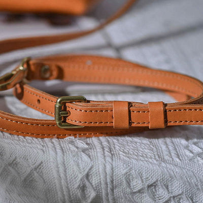Top-Handle Bag For Women Dating Vintage Leather Crossbody Bag