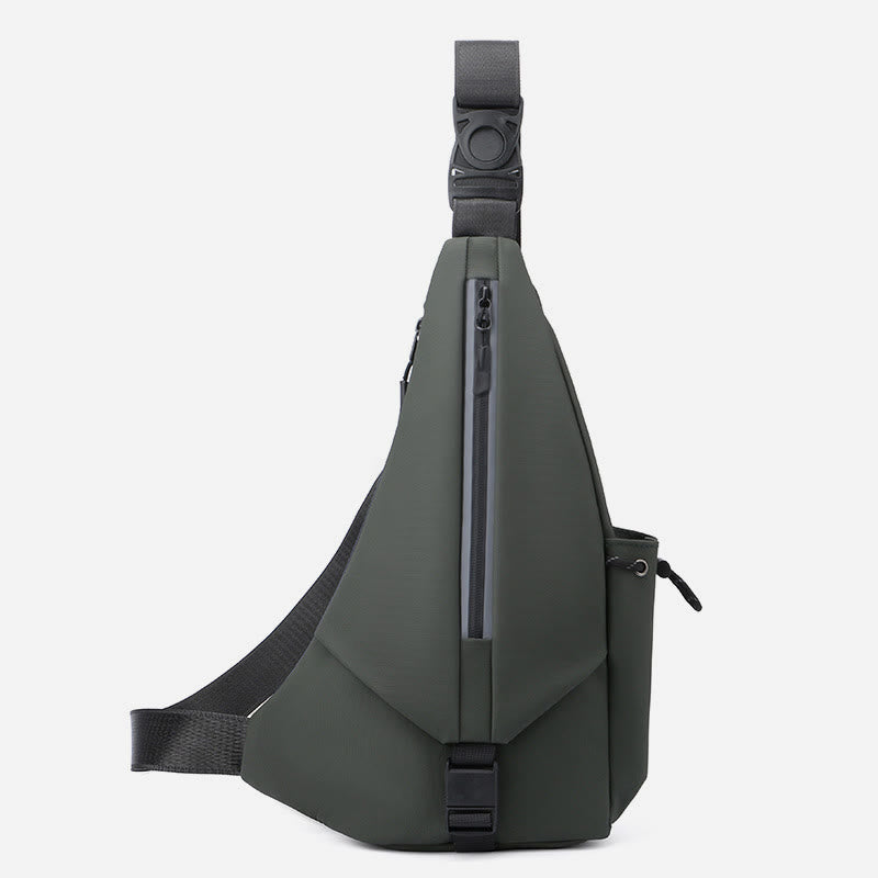 Waterproof Reflective Sling Bag Chest Bag for Men Travel Sport Purses