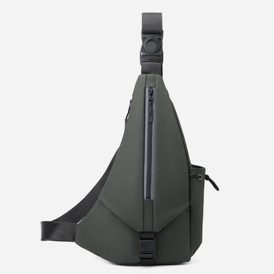 Waterproof Reflective Sling Bag Chest Bag for Men Travel Sport Purses