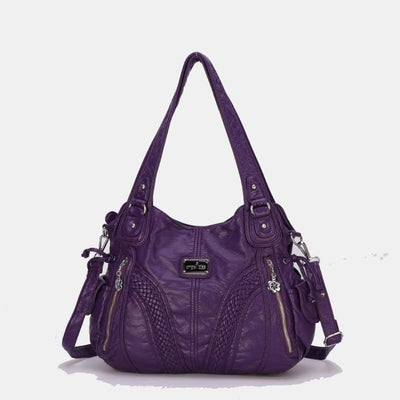 Women's Solid Color Hobo Bag