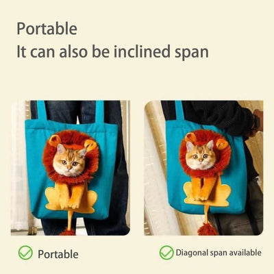Pet Carrier For Small Animal Travel Canvas Shoulder Carrying Bag