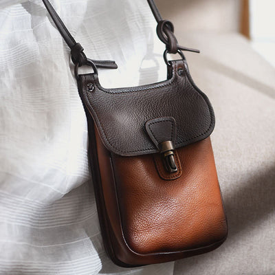 Handmade Crossbody Bag For Women Mini Retro Shopping Phone Bag