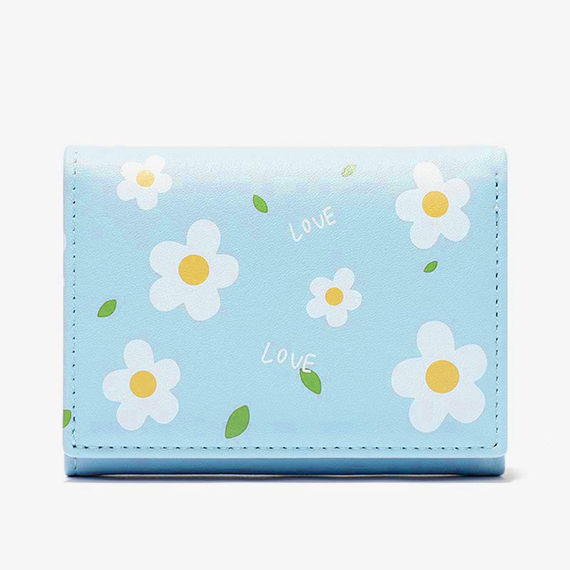 Multifunctional Flower Printing Wallet