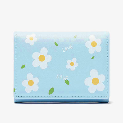 Multifunctional Flower Printing Wallet