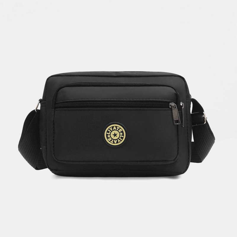 Large Capacity Printing Waterproof Nylon Shoulder Bag Crossbody Bag