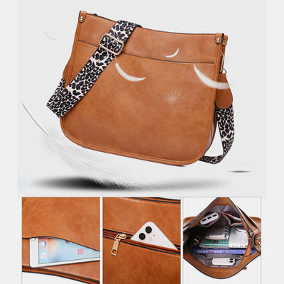 Vintage Crossbody Bag for Women Lightweight Waterproof Casual Shoulder Bag
