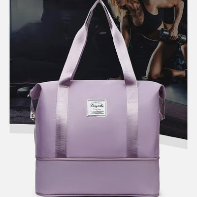 Travel Duffel Bag Sports Tote Gym Bag Shoulder Weekender Overnight Bag