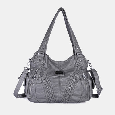 Women's Solid Color Hobo Bag