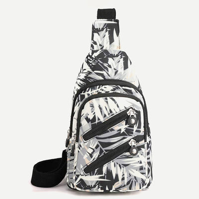 Sling Bag for Women Large Capacity Waterproof Casual Nylon Crossbody Bag
