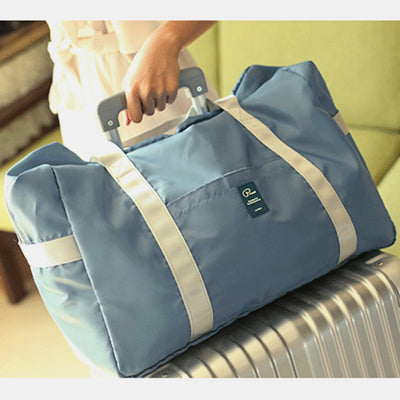 Foldable Lightweight Large Duffel Bag Travel Sports Storage Handbag Shoulder Bag