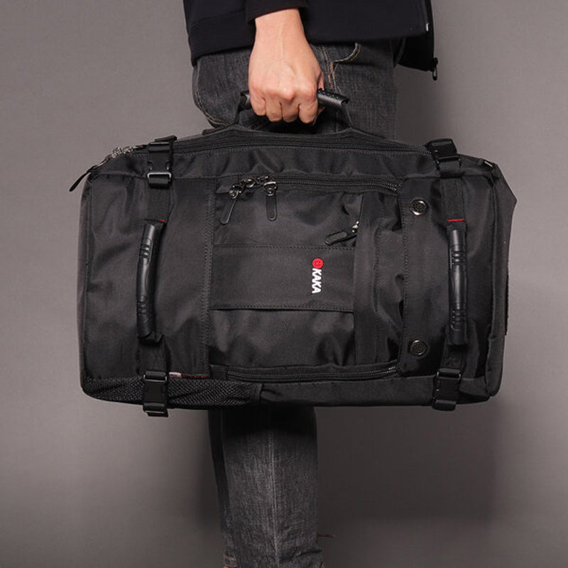 Large Capacity Travel Backpack Convertible Shoulder Bag With Password Lock