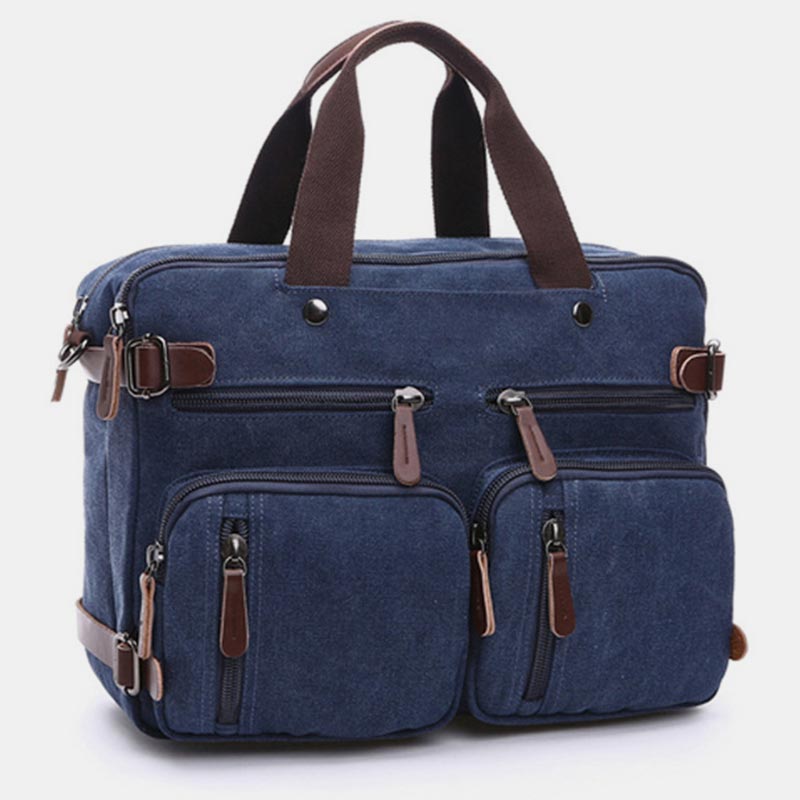 3 Way-Use Large Capacity British Style Briefcase