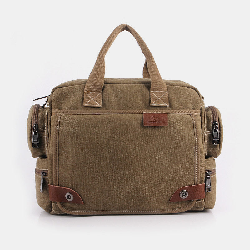 Large Capacity British Style Messenger Bag