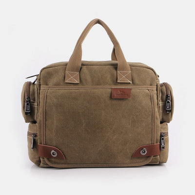 Large Capacity British Style Messenger Bag