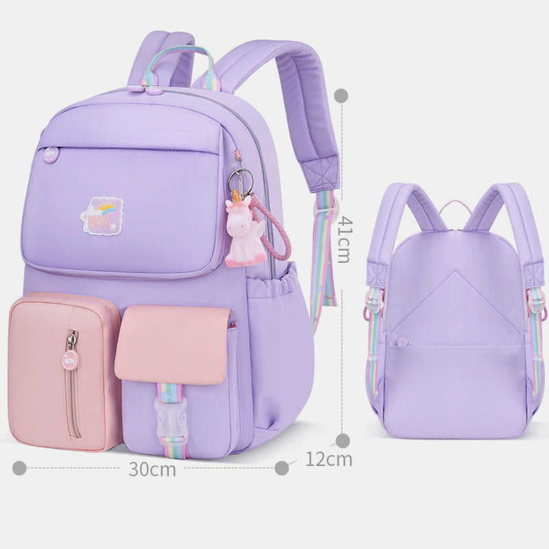 Lightweight Waterproof Large Capacity Comfortable College Style Cute School Backpack