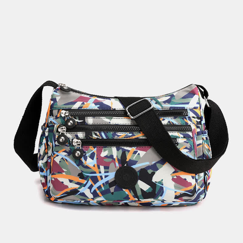 Multi-Pocket Large Capacity Waterproof Casual Crossbody Bag