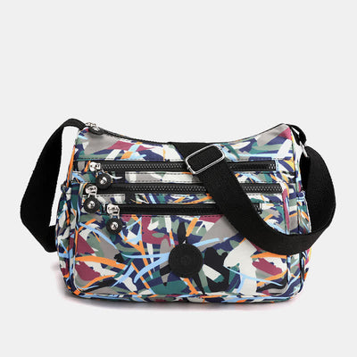 Multi-Pocket Large Capacity Waterproof Casual Crossbody Bag