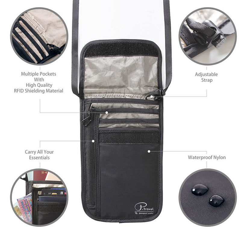 Multifunctional RFID Waterproof Passport Holder