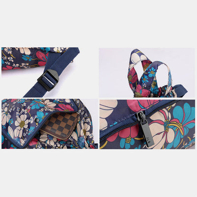 Multifunctional Foldable Backpack With Lanyard
