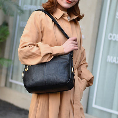 Crossbody Bag For Women Large Capacity PU Leather Shopping Bag
