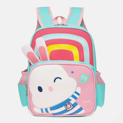 Waterproof Cute Bunny Backpack for Boys Girls with Padded Straps