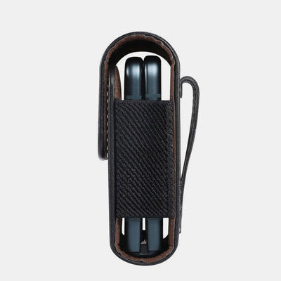 Mini PU Waist Bag EDC Pouch for Samsung Z Flip 3 Moto Razr