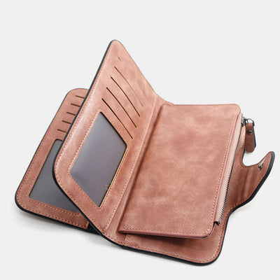Multifunctional Vintage Large Capacity Long Wallet