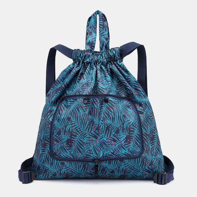 Multifunctional Foldable Backpack With Lanyard