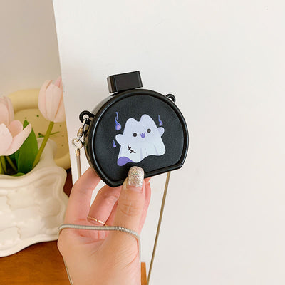 Mini Crossbody Bag For Women With Mirror Funny Cartoon Bag