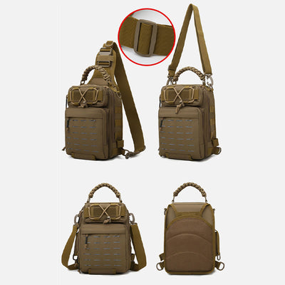 Tatical Chest Bag For Men Outdoor Training Crossbody Sling Bag