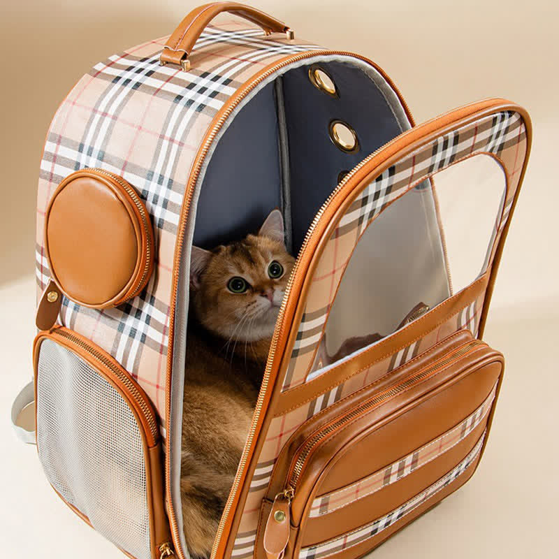 Pet Carrier Backpack for Dogs Cats Puppies with Ventilated Design Waterproof