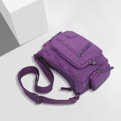 Women Shoulder Handbag Roomy Multiple Pockets Crossbody Bag Ladies Purse