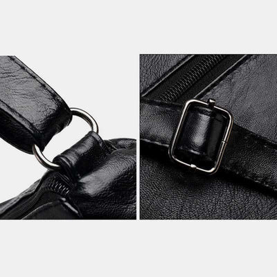 Women Multi-pocket Floral Crossbody Bag Roomy Shoulder Handbag Purses