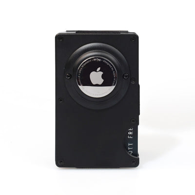 Minimalist Aluminum Metal Airtag Card Case