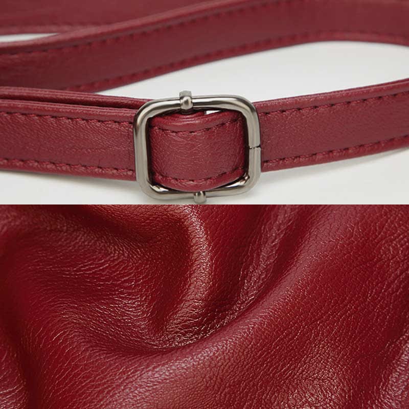 Faux Leather Tote Bag for Women Handbag Shoulder Purse Crossbody Bag