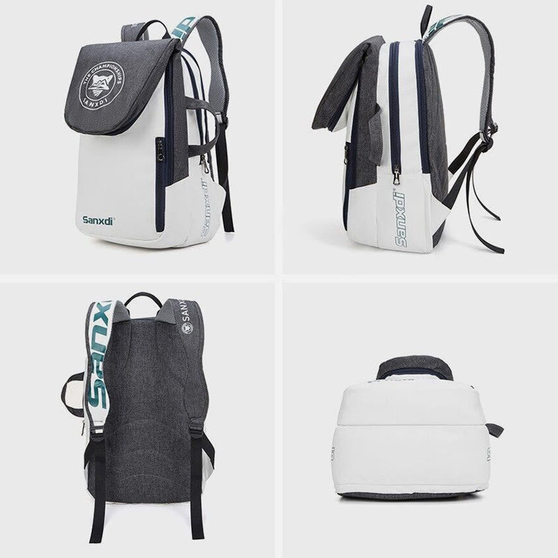 Tennis Racket Bag For Teens Waterproof Multi Functional Folding Backpack