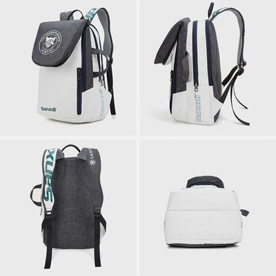 Tennis Racket Bag For Teens Waterproof Multi Functional Folding Backpack