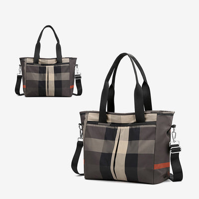 Lightweight Nylon Tote Ethnic Waterproof Shoulder Purse For Women