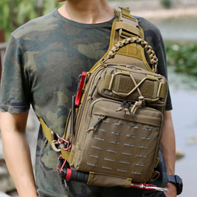 Tatical Chest Bag For Men Outdoor Training Crossbody Sling Bag