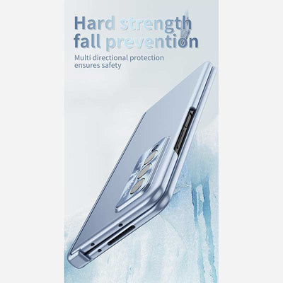 Magnetic Hinge Protection Phone Case for Galaxy Z Fold 3/4/5/6 with S Pen Holder