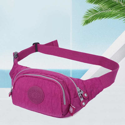 Lightweight Adjustable Waist Bag Chest Bag for Casual Traveling