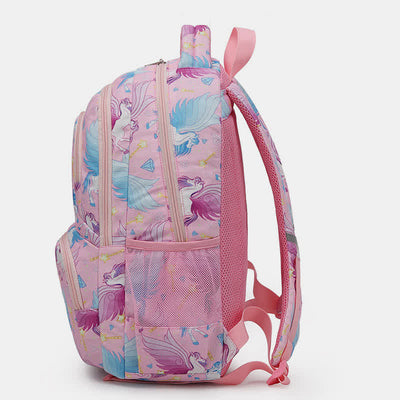 Unicorn Schoolbag Set for Girls Backpack Bookbag Lunch Bag Pencil Case