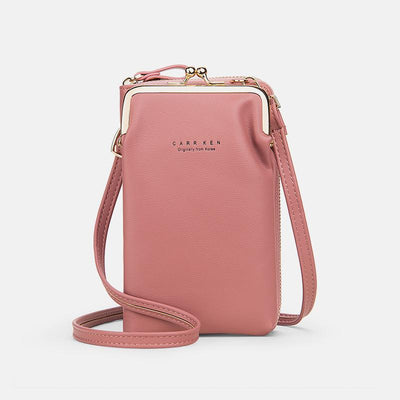 Large Capacity Kiss-Lock Wallet Crossbody Phone Bag (BUY 1 GET 1 FREE)