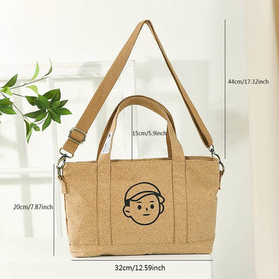 Portable Tote For Women Palamei Eco-Friendly Cork Bag Crossbody Bag